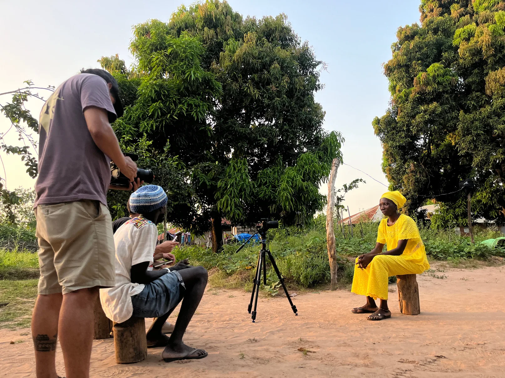 Rodaje documental de Jango en Senegal