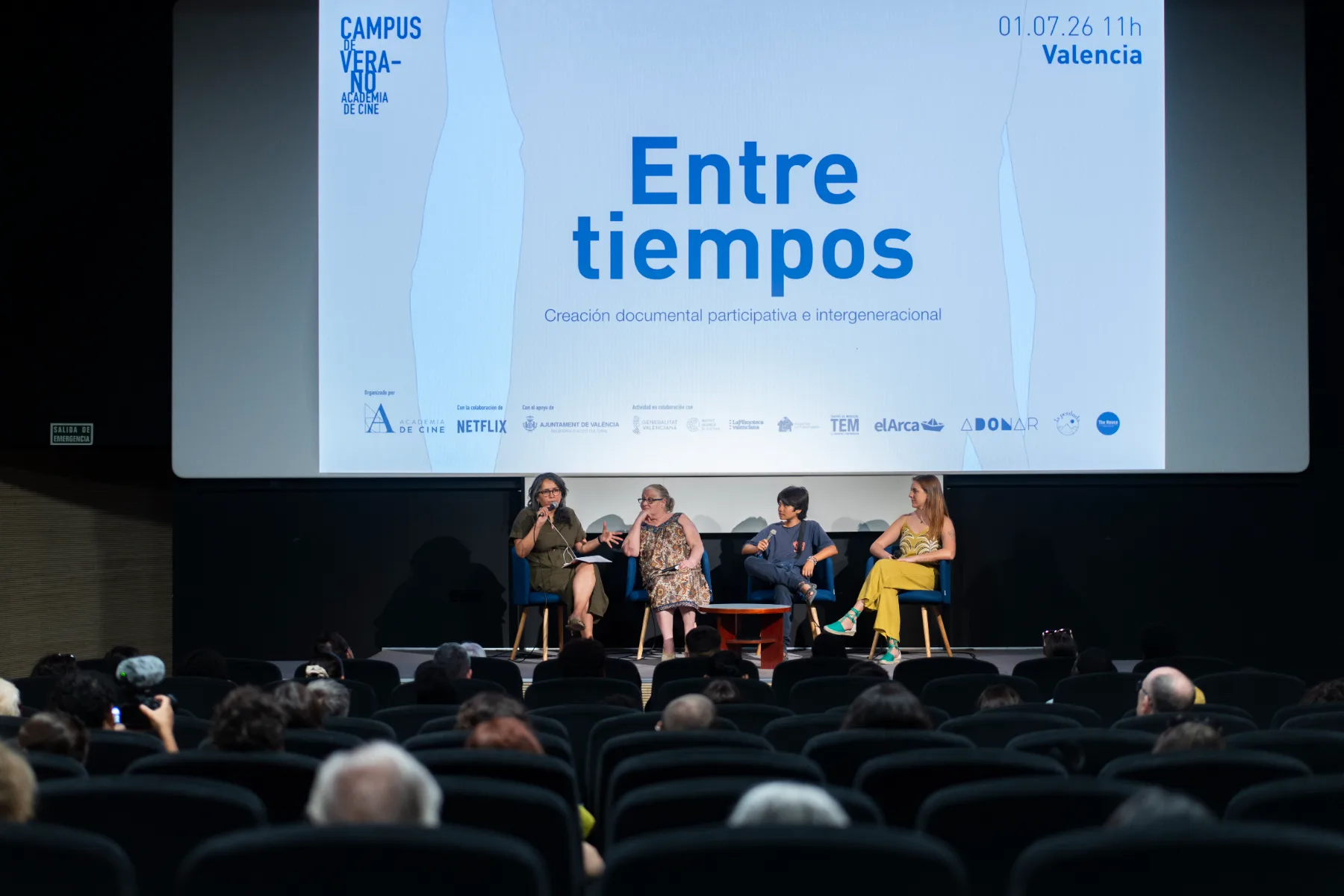 Entre tiempos. Documental participativo